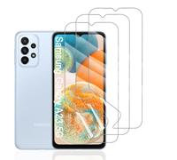 Hhfcryst Protector de Hidrogel Protector para Samsung Galaxy A23 5G, 3 Piezas TPU Protectores de Pantalla HD Transparente Suave (Vidrio no templado)
