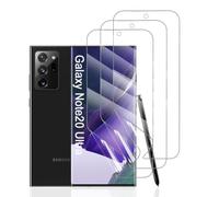 Hhfcryst Protector de Hidrogel Protector para Samsung Galaxy Note 20 Ultra, 3 Piezas TPU Protectores de Pantalla HD Transparente Suave (Vidrio no templado)