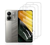 Hhfcryst Protector de Hidrogel Protector para Xiaomi Poco M7 Pro, 3 Piezas TPU Protectores de Pantalla HD Transparente Suave (Vidrio no templado)