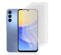 Hhfcryst Protector de Pantalla de Hidrogel Mate para Samsung Galaxy A15/A15 5G, Protector de Pantalla de TPU de 3 Piezas Anti-Rayaduras y Anti-Resplandor, Película de Hidrogel de Alta Sensibilidad