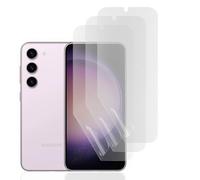 Hhfcryst Protector de Pantalla de Hidrogel Mate para Samsung Galaxy S23, Protector de Pantalla de TPU de 3 Piezas Anti-Rayaduras y Anti-Resplandor, Película de Hidrogel de Alta Sensibilidad