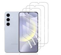 Hhfcryst Protector de Pantalla de Hidrogel Mate para Samsung Galaxy S24, Protector de Pantalla de TPU de 3 Piezas Anti-Rayaduras y Anti-Resplandor, Película de Hidrogel de Alta Sensibilidad