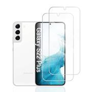 Hhfcryst Protector Pantalla para Samsung Galaxy S22+ 5G, 2 Unidades Cristal Templado, Dureza 9H, No Astilla, Cobertura Total,Transparencia HD
