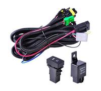 Hhfksci Faros Antiniebla 12 V Para Nissan Para Sentra 2007-2012 Cube 09-15 Juke Quest 11-14 Kit Cableado Antiniebla Interruptor Enchufe Indicador