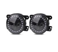 Hhfksci Faros Antiniebla Luces Antiniebla LED Blancas Ámbar 4 Pulgadas Para Jeep Para Wrangler TJ Unlimited JK Para Grand Para Cherokee Para Otros Para Modelos