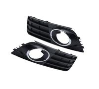Hhfksci Faros Antiniebla Para A4 B8 A4L 2008-2012 Parachoques Delantero Faros Antiniebla Rejilla Tapa Embellecedor Parrilla Luces Diurnas LED(1 par)