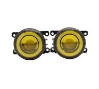 Hhfksci Faros Antiniebla Para Fiat Para Panda 11 12 Para Punto Evo 09-12 Para Sedici 2009-2016 Luz Antiniebla LED Angel Eye DRL Lámpara Circulación Diurna H11(Led-yellow)