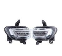 Hhfksci Faros Antiniebla Para Jeep Para Renegade 2015-2018 Conjunto Luces Diurnas LED DRL Intermitente Faro Antiniebla Parachoques Delantero