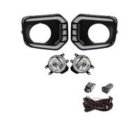Hhfksci Faros Antiniebla Para Toyota Para Tacoma 2016-2022 Faros Antiniebla LED DRL Luces Circulación Diurna Parachoques Delantero Conducción Blanco Amarillo(DRL Fog Halogen)