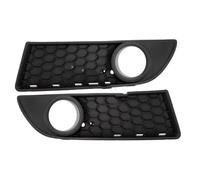 Hhfksci Faros Antiniebla Para VW Para POLO Para GTI 9n3 2005-2009 MK4 Cubierta Rejilla Ventilación Luz Antiniebla Coche Parachoques Delantero Inferior(Pair cover)