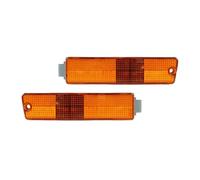 Hhfksci luz Delantero 1 Par De Luces Antiniebla Esquina Con Arnés Para VW Para Golf 2 MK2 Para Jetta 1980-1992 Luz Indicadora Parachoques Señal Giro Frontal