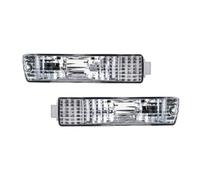 Hhfksci luz Delantero 1 Par Luces Indicadoras Parachoques Señal Giro Delantera Para VW Para Golf 2 MK2 Para Jetta 1980-1992 Lámpara Esquina Antiniebla Con Arnés
