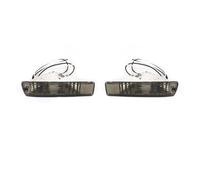 Hhfksci luz Delantero 2 Uds. Lámpara De Luz Indicadora Parachoques Señal Giro Frontal Con Arnés Para VW Para Golf MK2 Para Jetta 1980-1992