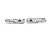 Hhfksci luz Delantero 2 Uds. Lámpara De Luz Indicadora Parachoques Señal Giro Frontal Con Arnés Para VW Para Golf MK2 Para Jetta 1980-1992
