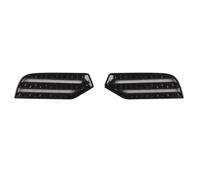 Hhfksci luz Delantero Faro LED DRL Para Toyota Para Sequoia 2022 2023 Con Señal De Giro Dinámica Amarilla Lámpara Antiniebla Luz Circulación Diurna Para Cejas