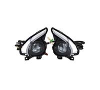Hhfksci luz Delantero Juego Faros Antiniebla Delanteros Actualización Automática Con Interruptor Cable Cromado Halógeno O No Para Mazda 2 Para Demio 2015 2016 2017