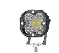 Hhfksci luz Delantero Luces Luz Cuadrada Pequeña Focos De 3 Pulgadas 22LED Trabajo Antiniebla Amarillas Todoterreno Coche LED Conducción