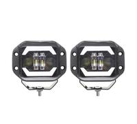 Hhfksci luz Delantero Para Niva Para Lada JK TJ 12V 24V Montaje Empotrado LED Antiniebla Conducción 5 "pulgadas Barra Obra Foco Haz Alto/bajo Todoterreno 4X4 Atv