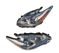 Hhfksci luz Delantero Para Toyota Para Prius 30 ZVW30 Faro Con Lente 2009 2010 2011 2012 2013 2014 2015 Un Par De Faros Coche