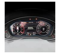 Hhfksci Protector Pantalla Navi Película Para A4 Para B9 S4 Para A5 S5 Para Q5 2016-2019 Película Protectora De Pantalla Vidrio Templado Instrumento Coche LCD Antiarañazos