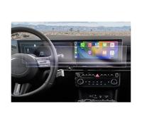Hhfksci Protector Pantalla Navi Película Para Hyundai Para Tucson NX4 2024 2025 2026 Vidrio Templado Navegación De Coche LCD Instrumento Protector Pantalla Accesorios Automóvil