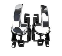 Hhfksci Tiradores Puerta Interior 1 Par Para Nissan Para Navara D40 Para Pathfinder R51 2005-2015 Manijas Interiores Puerta Coche Delanteras Traseras Izquierda Derecha Manijas Interiores Coche