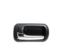 Hhfksci Tiradores Puerta Interior Para Civic Sedan 001 2002 2003 2004 2005 Manija Interior Puerta Coche Izquierda Y Derecha Cromada Negra Manijas Interiores Coche(Rear Left Door)