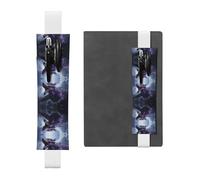 HHGFASD Black The Roaring Dragon - Estuche de piel de PVC con patrón 2 en 1, antideslizante, almacenamiento esencial para cuentas de viaje, White, One Size, Mochila escolar