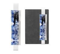 HHGFASD Black The Silent Lion - Estuche de piel de PVC para lápices, marcapáginas, 2 en 1, antideslizante, esencial para cuentas de viaje, White, One Size, Mochila escolar