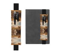 HHGFASD Black The Tiger is Strong. Estuche de piel de PVC con patrón 2 en 1, antideslizante, almacenamiento esencial para cuentas de viaje, Black, One Size, Mochila escolar