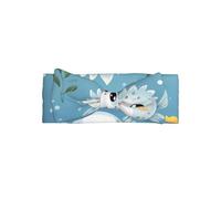 HHGFASD Diadema con lazo para bebé con diseño de pez globo sonriente, suave, agradable al tacto y elástica para bebés de 0 a 6 meses