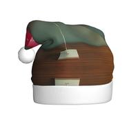 HHGFASD El sombrero de Navidad con patrón de globo de confesión para adultos es suave y ligero