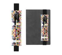 HHGFASD Estuche de piel de PVC con diseño de perro extraño negro 2 en 1, antideslizante, almacenamiento esencial para cuentas de viaje, Black, One Size, Mochila escolar