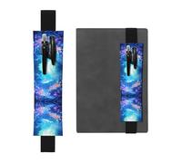 HHGFASD Estuche de piel de PVC con diseño fantástico de aventuras submarinas, 2 en 1, antideslizante, esencial para cuentas de viaje, Black, One Size, Mochila escolar