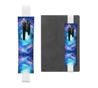 HHGFASD Estuche de piel de PVC con diseño fantástico de aventuras submarinas, 2 en 1, antideslizante, esencial para cuentas de viaje, White, One Size, Mochila escolar