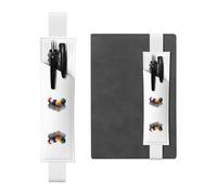 HHGFASD Estuche de piel de PVC con patrón de billar negro 2 en 1, antideslizante, almacenamiento esencial para cuentas de viaje, White, One Size, Mochila escolar