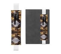 HHGFASD Estuche de piel de PVC con patrón de buitre de serpiente voladora, 2 en 1, antideslizante, esencial para cuentas de viaje, White, One Size, Mochila escolar