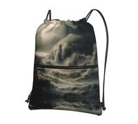 HHGFASD Mochilas con cordón para hombre y mujer. Mochilas con cordón, bolsas deportivas y de fitness al aire libre, impermeables y duraderas