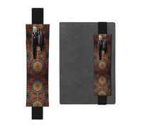 HHGFASD Portalápices de piel de PVC con diseño de corona de sentido de la historia, 2 en 1, antideslizante, esencial para cuentas de viaje, Black, One Size, Mochila escolar