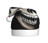 HHGFASD Sombrero de Navidad con patrón de calavera de Caperucita Roja para adultos, material suave y ligero