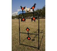 HHH Hunting® Juego de galería de tiro independiente para cascanueces con fondo de oso, pistola de aire, rifle de aire, caza, objetivo móvil, pistola de práctica, objetivo de rifle de aire, pistola de