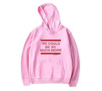 HHHHGDN Amy Macdonald We Could Be So Much More Sudadera con Capucha, la Moda Regalo para Fanáticos De La Música,Rosado,XS