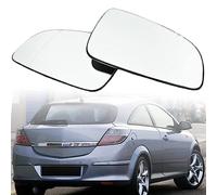 HhhhhYf Cristal Espejo Retrovisor para Opel Astra H GTC/TwinTop 2004-2009,Retrovisor Lateral de Puerta Izquierdo Derecho Reemplazar Accesorios,B-Right