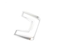 HhhhhYf Marco Lámpara Lectura Automóvil Decoración Cubierta para X6 F16 2015 2016 2017 2018-2019,Pegatina Embellecedora Accesorios de Interior de Coche,Silver