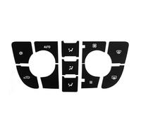 HhhhhYf Pegatinas De Reparación De Botones De Coche para Opel Astra GTC Meriva B 2009-2015,Etiqueta Engomada del Botón Aire Acondicionado del Coche,B