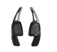 HhhhhYf Volante levas Cambio, para Audi 2017-2019 S3 S5 SQ2 SQ5 A3 8V A4 A5 Q2 Q3 Q5 Q7, Coche Extensores Cambio Volante Coche Accesorios de Estilo,A-Carbon Black