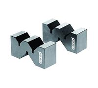 HHIP 3406-1032 - Juego de bloques en V de acero (50 x 20 x 14 mm)