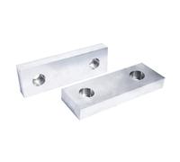HHIP 3900-2293 Juego de mordazas de tornillo de banco de aluminio suave de 6-1/8 pulgadas de largo x 2 pulgadas de alto x 1 pulgada