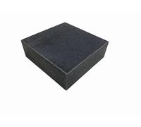 HHIP 4401-1596 6" X 6" X 2" Granite Surface Plate, Grade B, 0 Ledge
