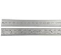 HHIP 4906-0237 Graduaciones de regla rígida E/M de 20.3 cm x 3/10.2 cm E/M 1/32, 1/64, mm y .5 mm
